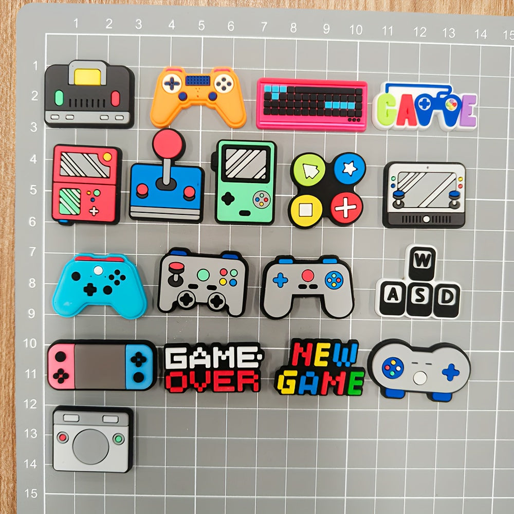 18pcs Set of Shoe Charms for Sandals and Clogs, Decorate and Gift