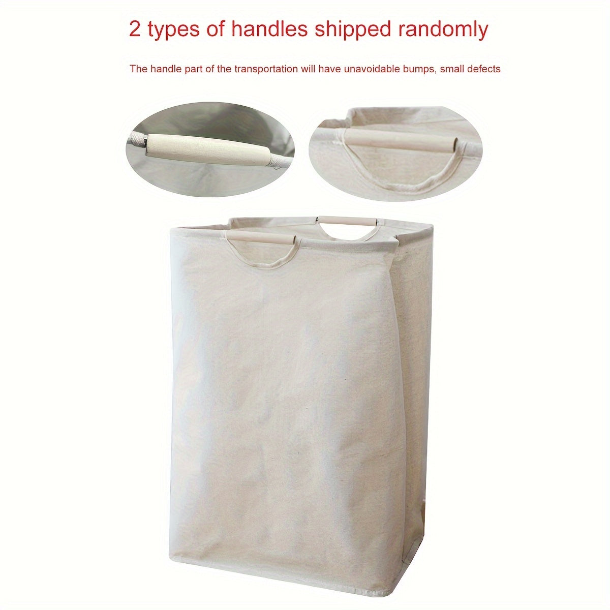 Большая складная водонепроницаемая корзина для белья с ручками для спальни, ванной комнаты, общежития, 1 или 2 штуки