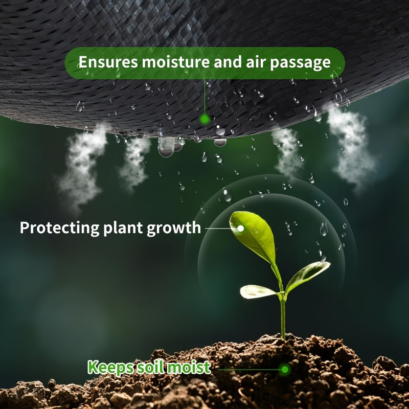 Heavy Duty PP Woven Ground Cover Fabric for Horticulture Agriculture Landscaping 50/100m