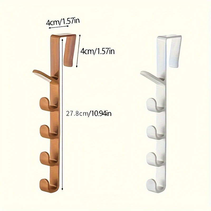Unisex Aluminum Over Door Hanger Space Saving Clothes Organizer