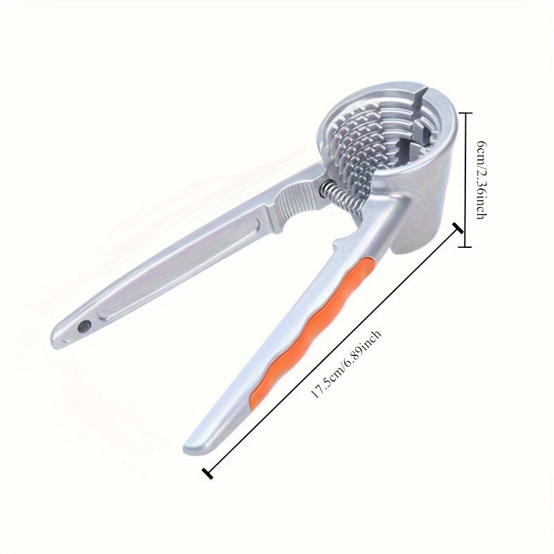 Walnut Nutcracker with Non-Slip Handle for Cracking Nuts at Home