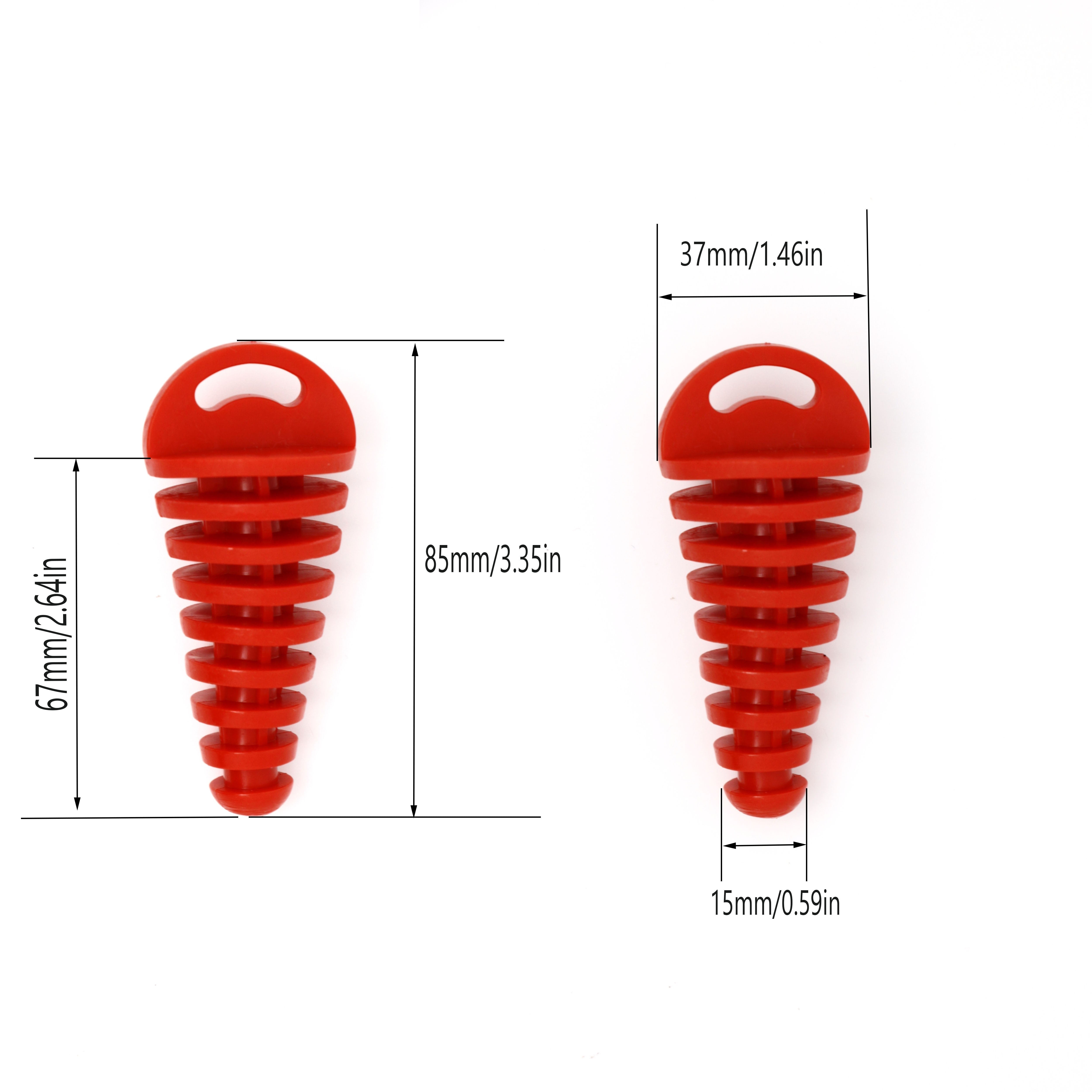 Off-Road Motorcycle Waterproof Rubber Plug Dustproof Car Wash Accessory