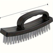 Набор проволочных щеток из двух частей с ручками - Идеально подходит для удаления ржавчины и очистки металлической краски на грилях, в кухнях и в ванных комнатах - Не требует электричества