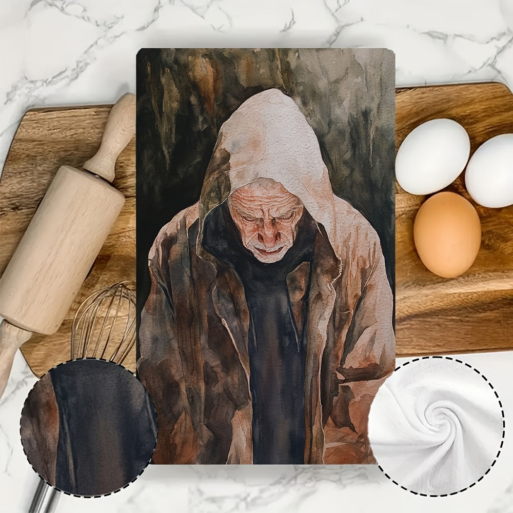 2 штуки ультрамягких кухонных полотенец, Times Stranger, высокоабсорбирующие полотенца для рук, идеальные для праздничного декора, машинная стирка, 16x24 дюйма - Артикул: 2KYSYS1218706