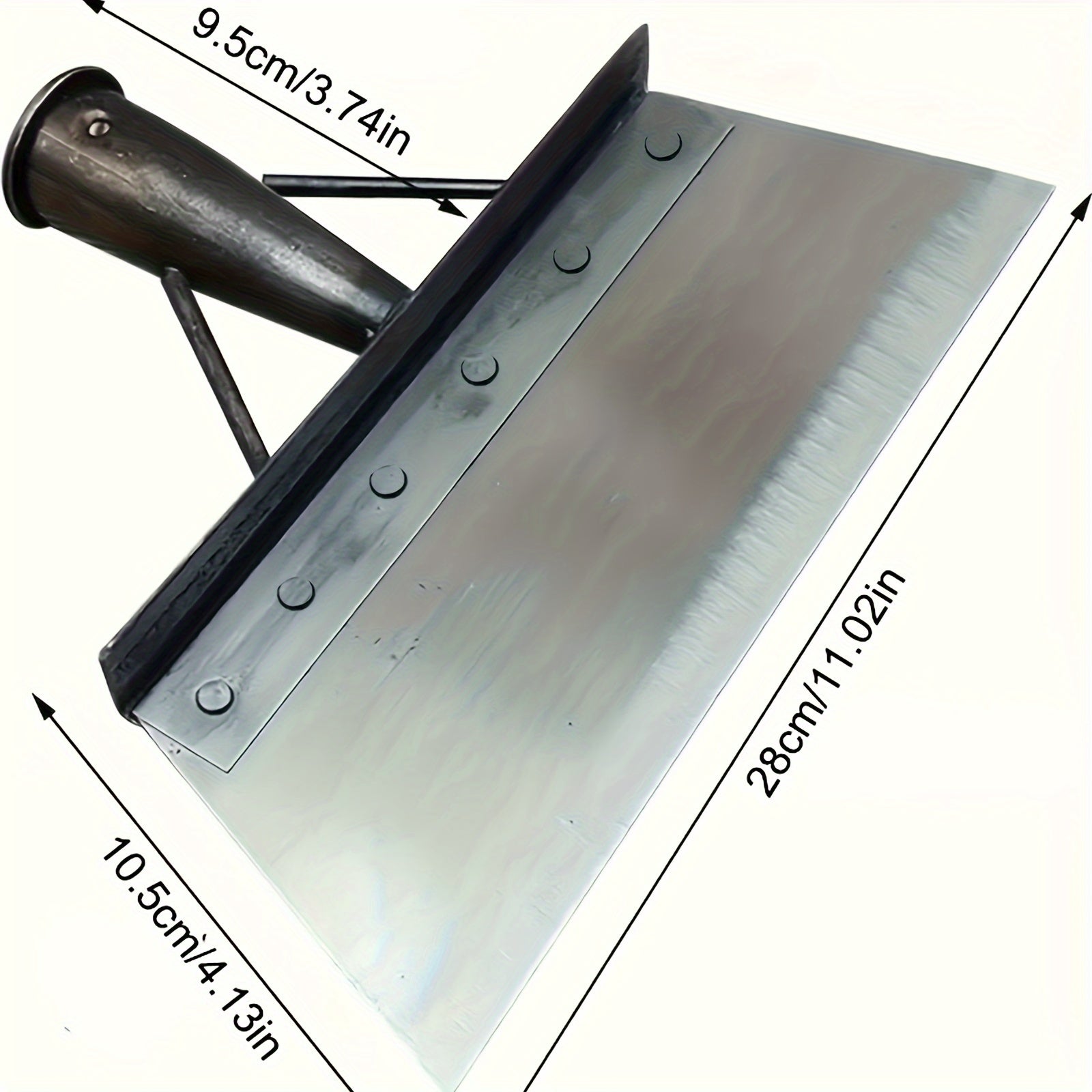 Stainless Steel Garden Shovel for Weeding and Cleaning, Ergonomic Handle Not Included