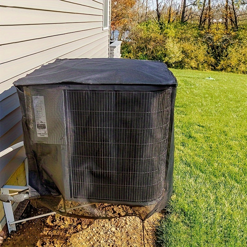 All-Season AC Cover Waterproof Top Breathable Mesh for Outdoor Central Unit