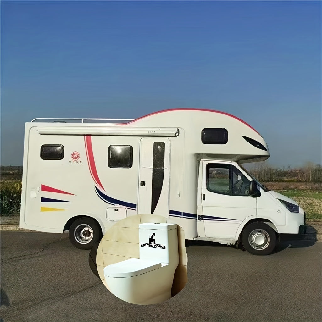 Bathroom Vinyl Decal Stickers for Toilets Door Wall Art