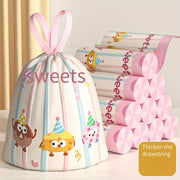 Tortish qopqog'i bilan uy xo'jalik axlat qoplari, yotoqxonalarda va boshqa joylarda oshxona va yashash xonalarini tozalash uchun yetarlicha mustahkam, yirtilishga chidamli va arzon.