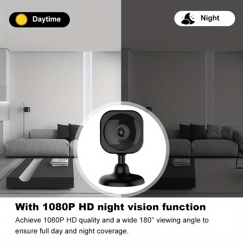 Wireless Security Camera Kit with 1080P HD Night Vision Two-Way Audio Motion Detection