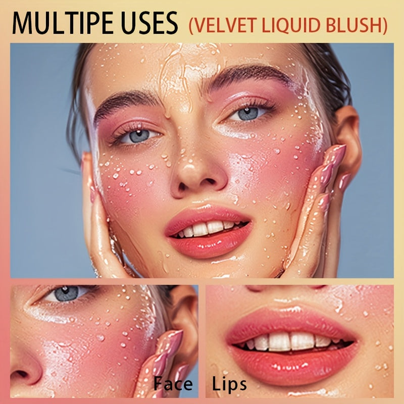 Women Jelly Lip and Cheek Tint Hydrating Long-Lasting Transparent Texture