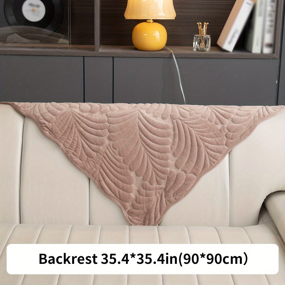 Короткий плюшевый чехол для дивана на все сезоны, идеально подходит для домашнего декора в спальне, офисе или гостиной. Исключает спинку, подлокотники и наволочку.