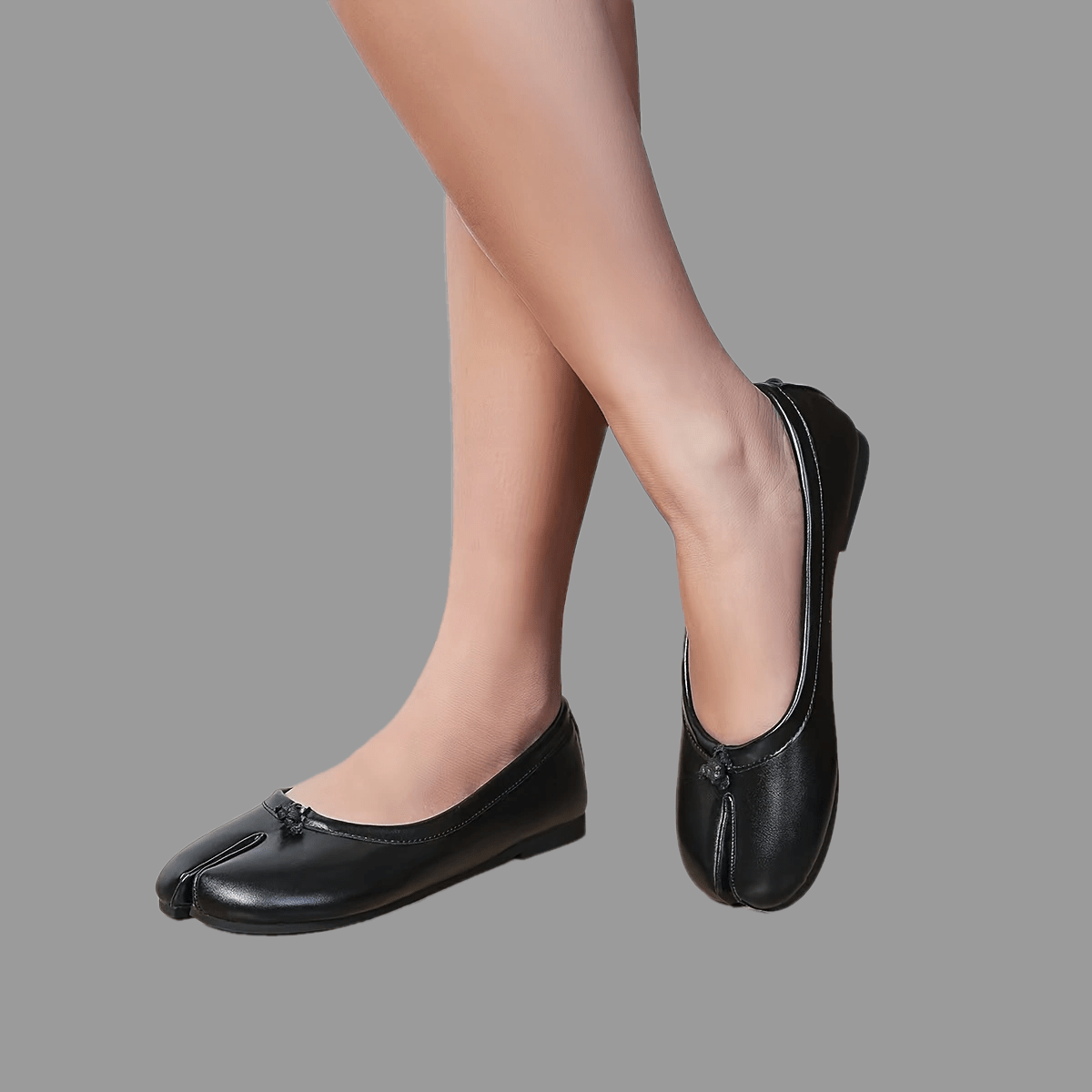 Zapatos de mujer sin cordones de cuero cómodos y versátiles para todas las estaciones