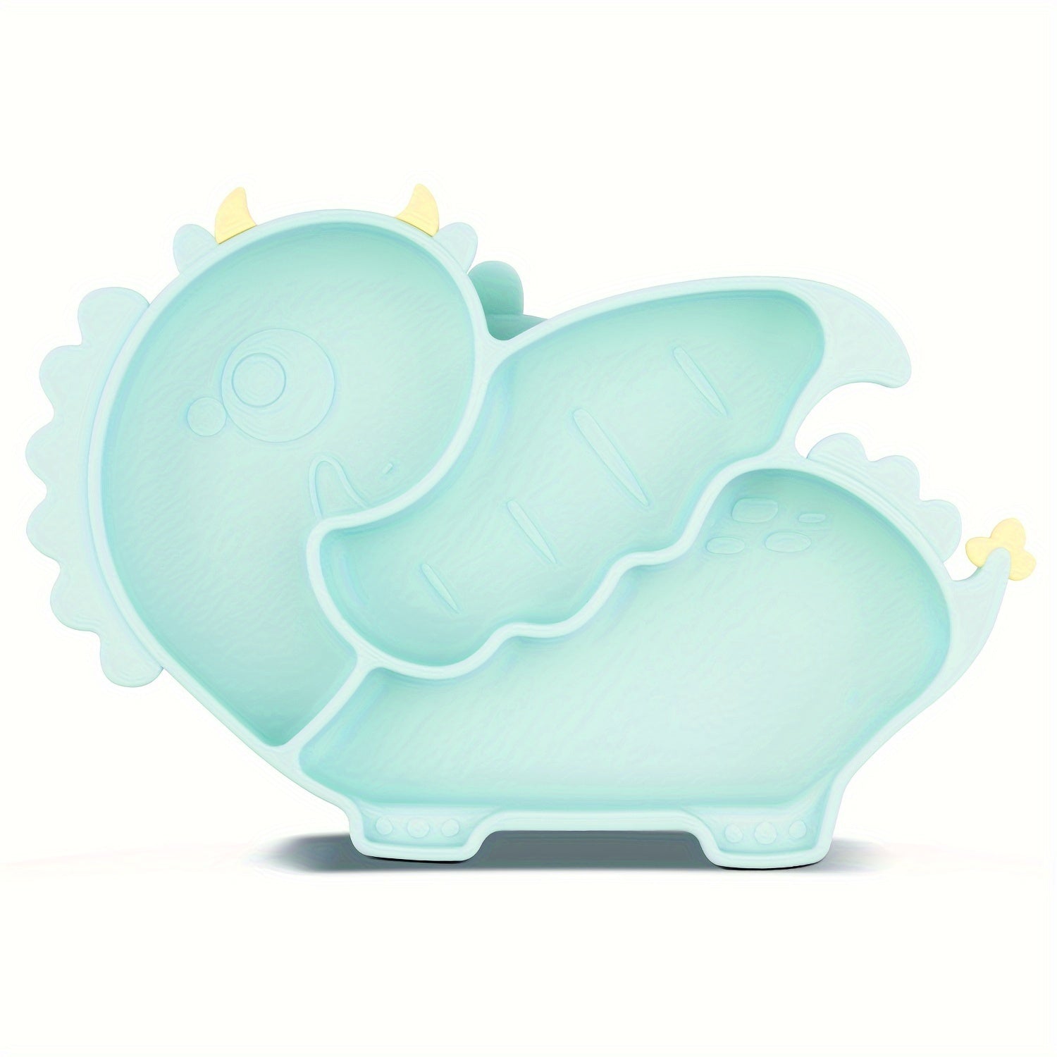 Silicone Baby Plate Dishwasher and Microwave Safe Self-Feeding BPA Free