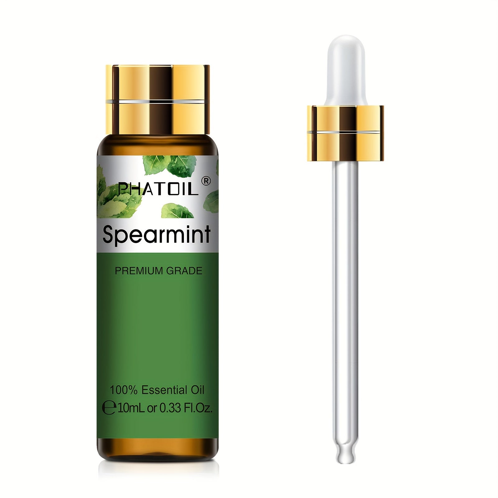 PHATOIL Efir moyi Yagona 10ml - Kayfiyatni ko'taruvchi aromaterapiya suvi, ko'p maqsadli foydalanish, yuqori sifatli, oqmas, UV nurlanishiga chidamli - 1 shisha