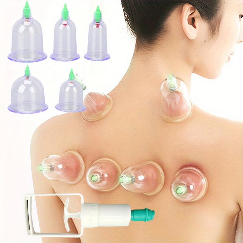 Manual Cupping Massage Cup for Muscle Relaxation No Electricity or Battery Needed