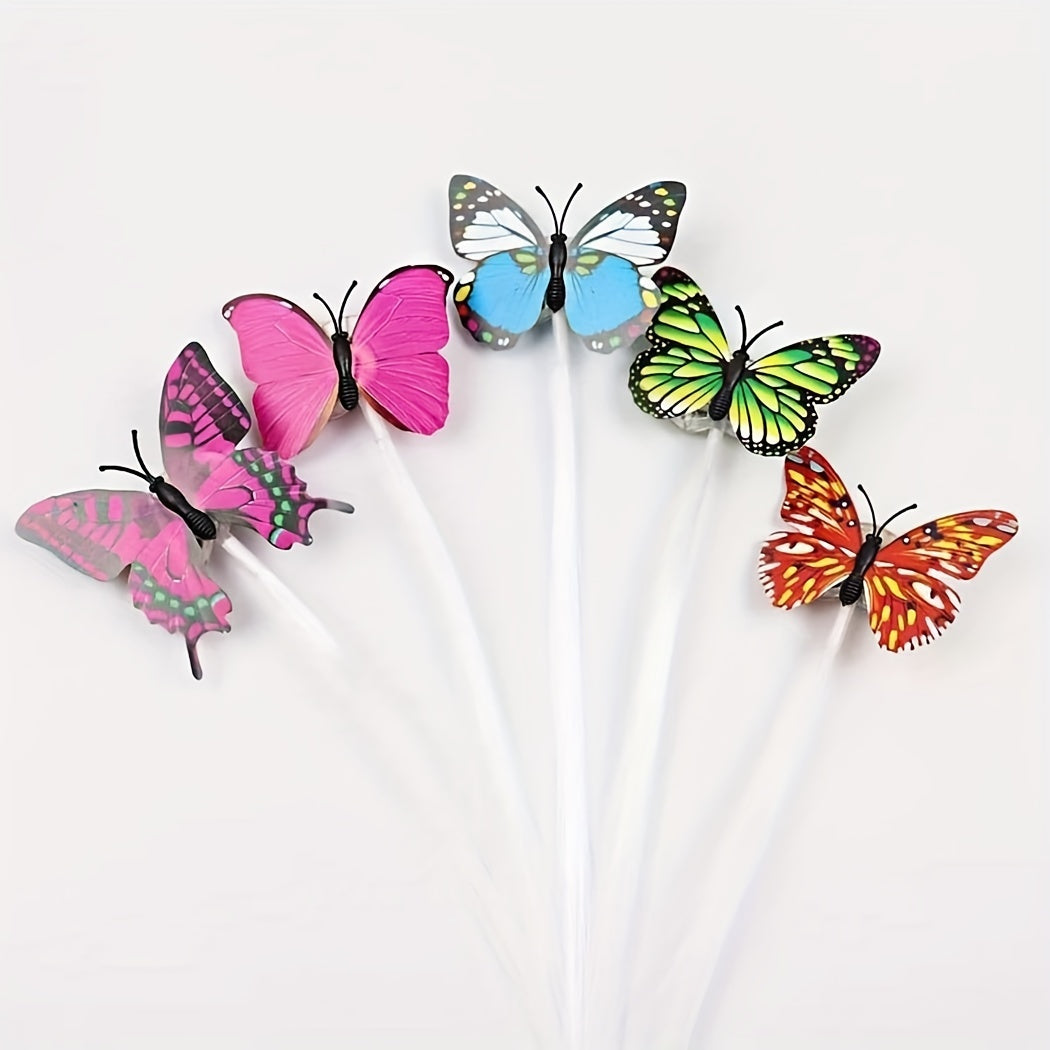 LED Hair Clips Butterfly Light Braids Multicolor Glowing Hair Accessories for Festivals Parties