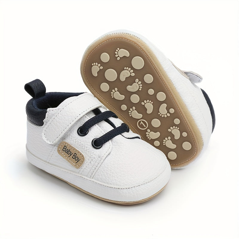 Baby Shoes 0-1 Years Spring Autumn Low Top Soft Sole Anti-Slip Solid Durable