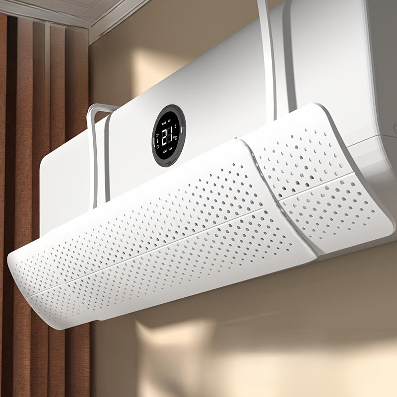 Wall-Mounted Air Conditioner Deflector Enhances Cooling Heating Efficiency Durable