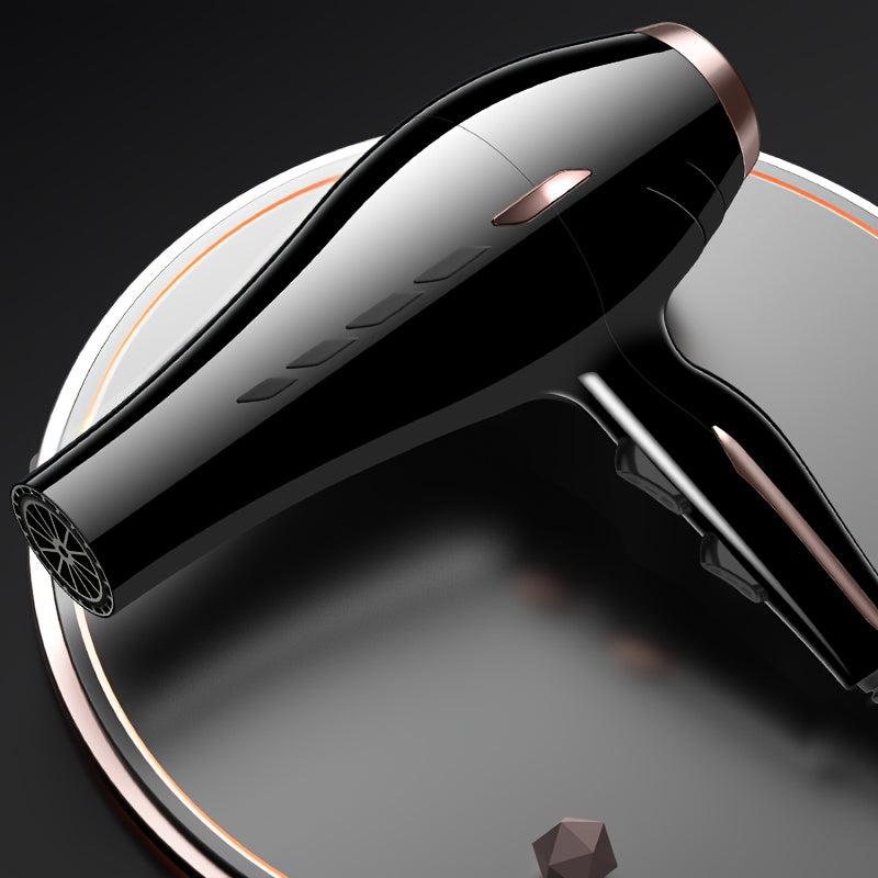 2100W Hair Dryer with Diffuser European Plug Long Cord Home Styling