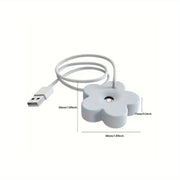 Mini Portable Travel Humidifier 3pcs USB Desktop for Office Bedroom