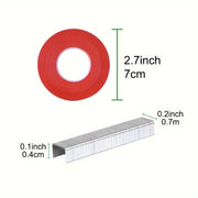 10-Piece Garden Plant Tying Tape and Staples Set for Vines Raspberries Tomatoes Cucumbers