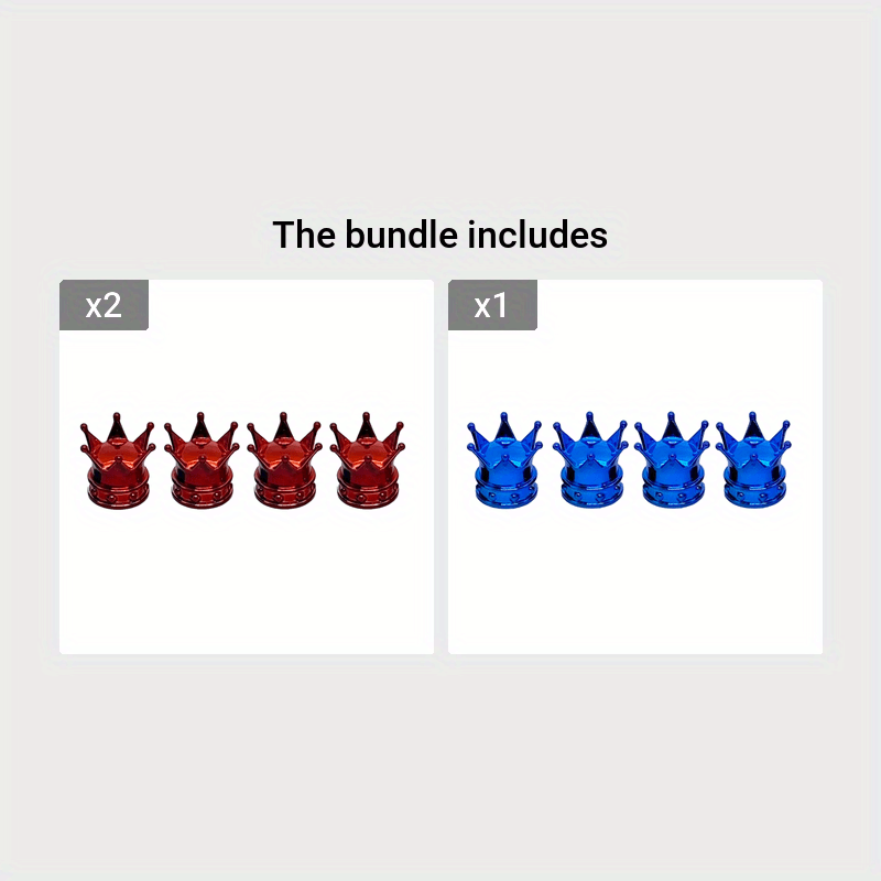 Tapones de válvula de neumático para ruedas de coche de plata de 4 piezas para coches y motocicletas