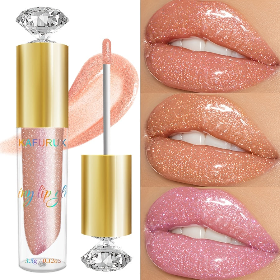 Women's Waterproof Lip Glaze Non-Sticky Pearlescent Shine Vibrant Colors