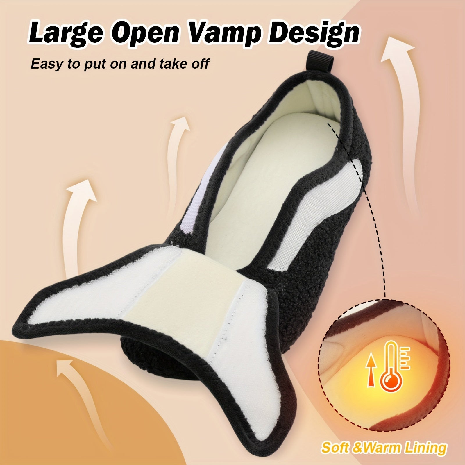 Ayollar uchun issiq plaid naqshli, plush qoplamali ichki chanoq kiyimlari