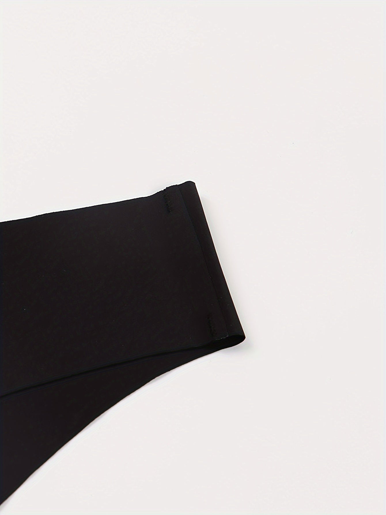 Women's Black Heart Print Polyamide Panties Comfortable Sexy Underwear