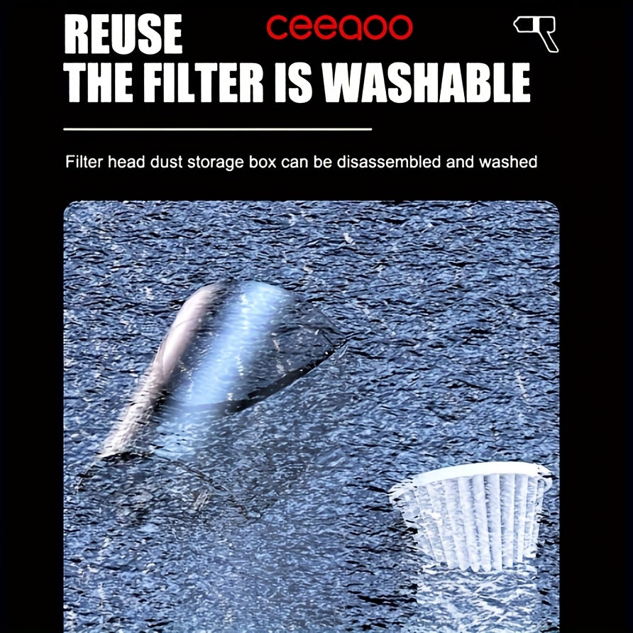 Wireless Handheld Vacuum Cleaner with Large Capacity Battery and Accessories