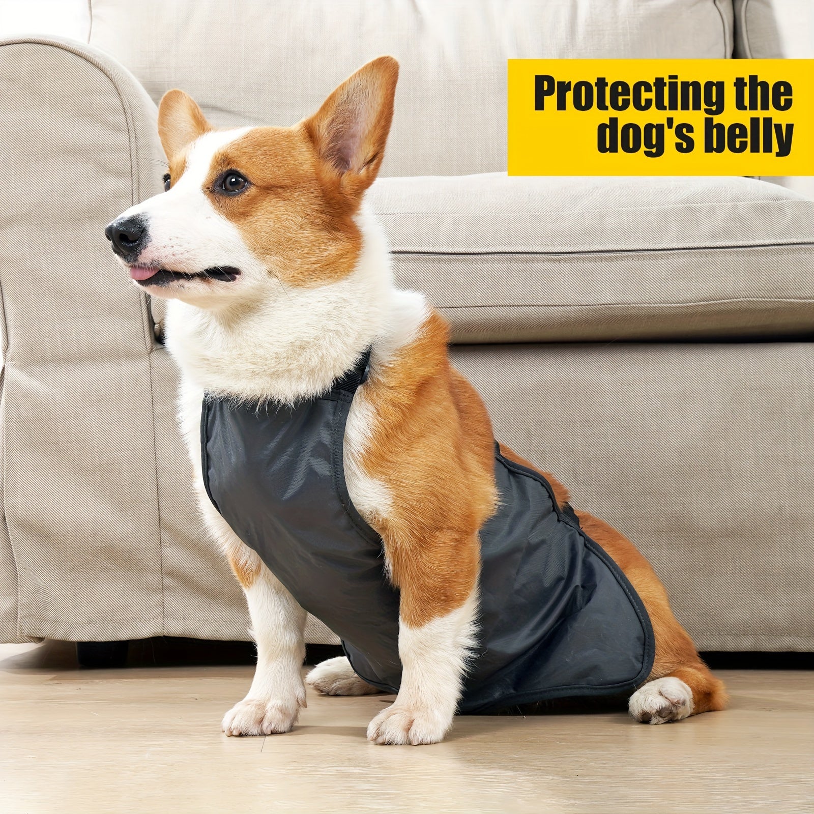Waterproof Dirt-Proof Dog Vest for Medium to Large Breeds Breathable Heat Sink