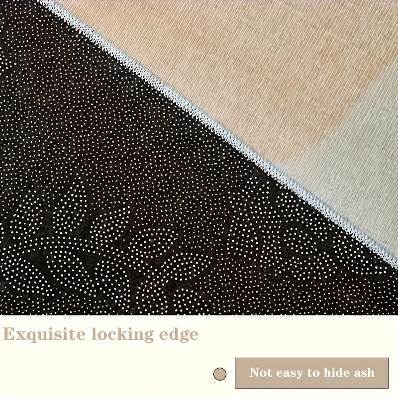 3-Piece Washable Boho Chic Kitchen Rug Set Non-Slip Polyester TPR Backing