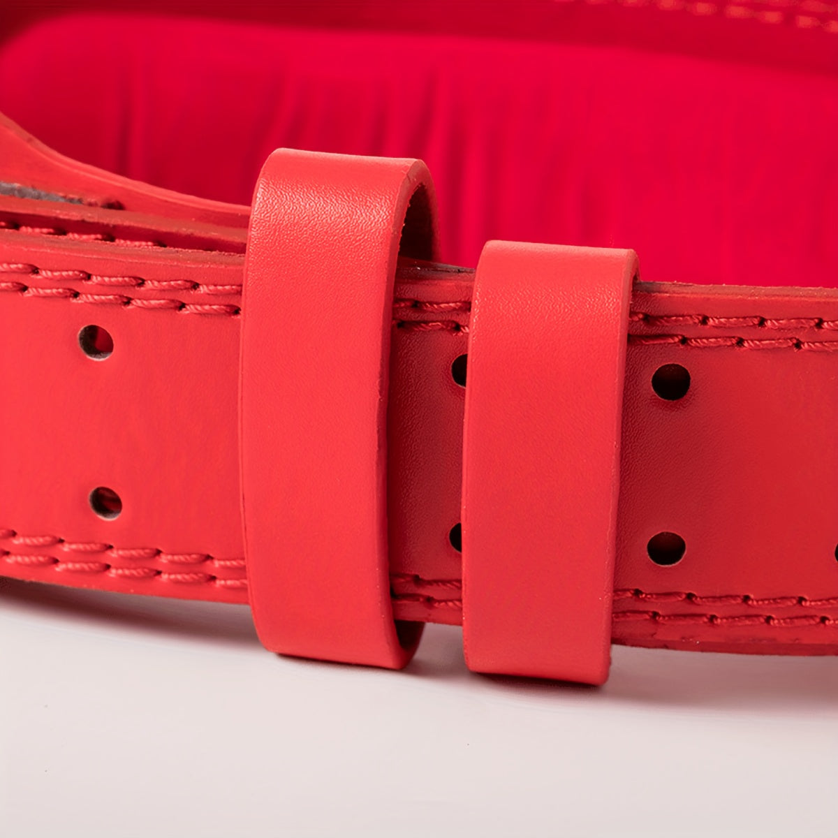 Cowhide Weightlifting Belt for Squats and Powerlifting Waist Support