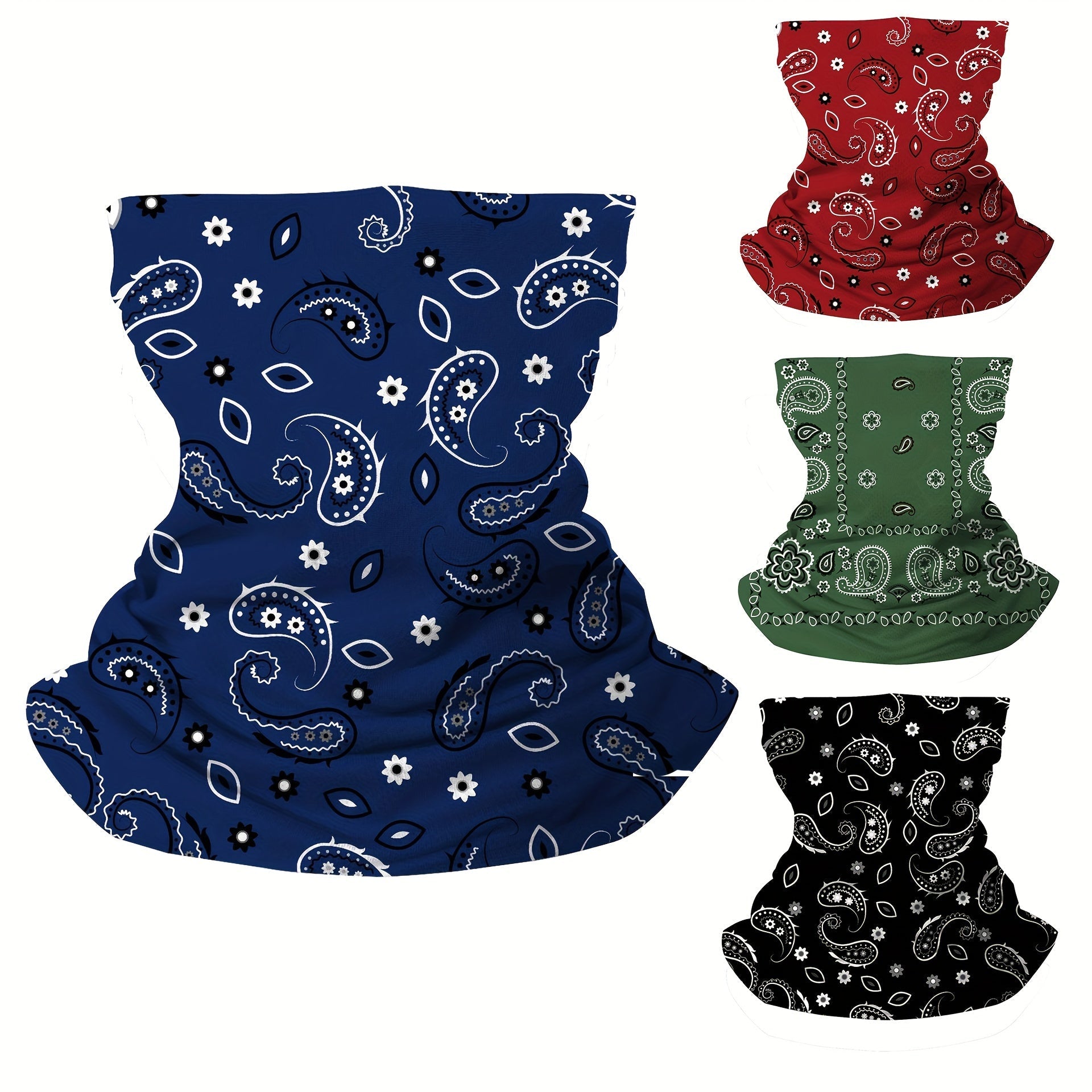 Breathable Quick-Drying Viscose Face Mask Sun Protection for Outdoor Sports