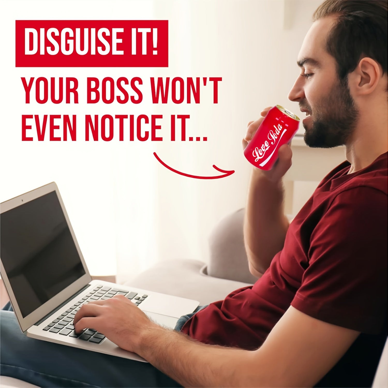 Silicone Beer Can Cover Disguises Soda Cans for 12oz and 16oz Sizes 1 or 3 Pack