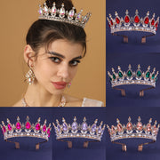 Rhinestone Crown Hair Comb Tiaras for Bridal Wedding Princess Headwear