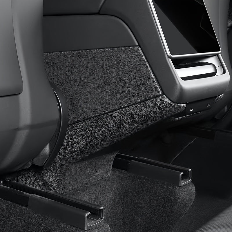 Полный комплект автомобильных ковриков против пробуксовки для Model Y, черный, TPE, защита в любую погоду