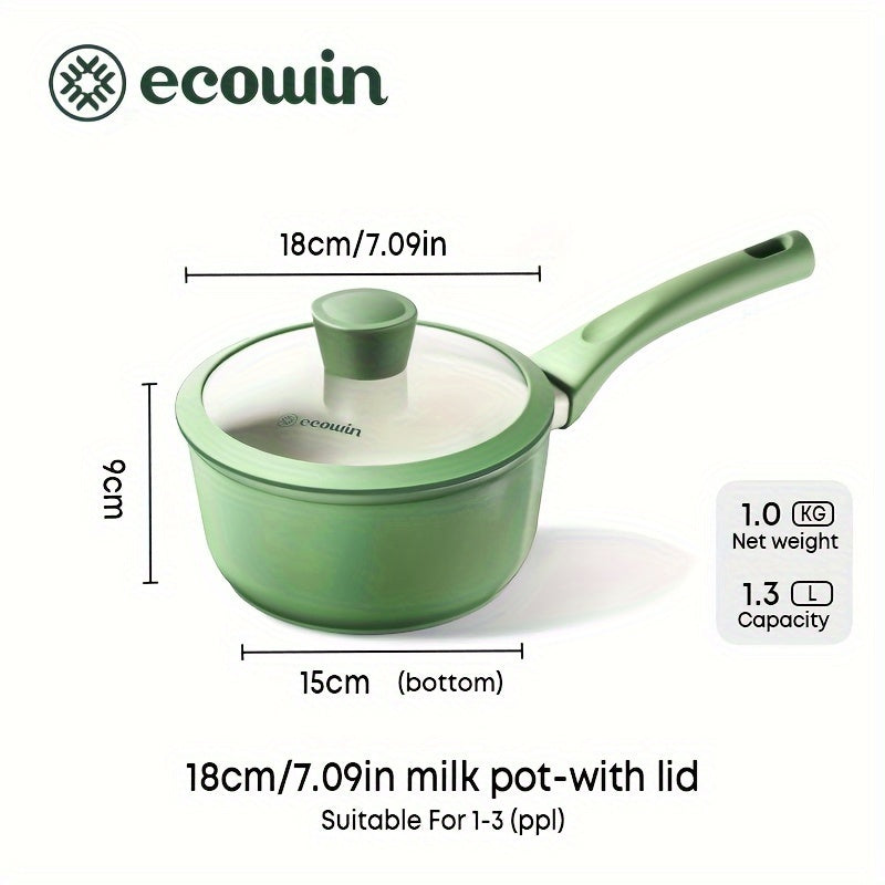 Ceramic Milk Pot Non-Stick Coating Dishwasher Safe Suitable for All Stovetops
