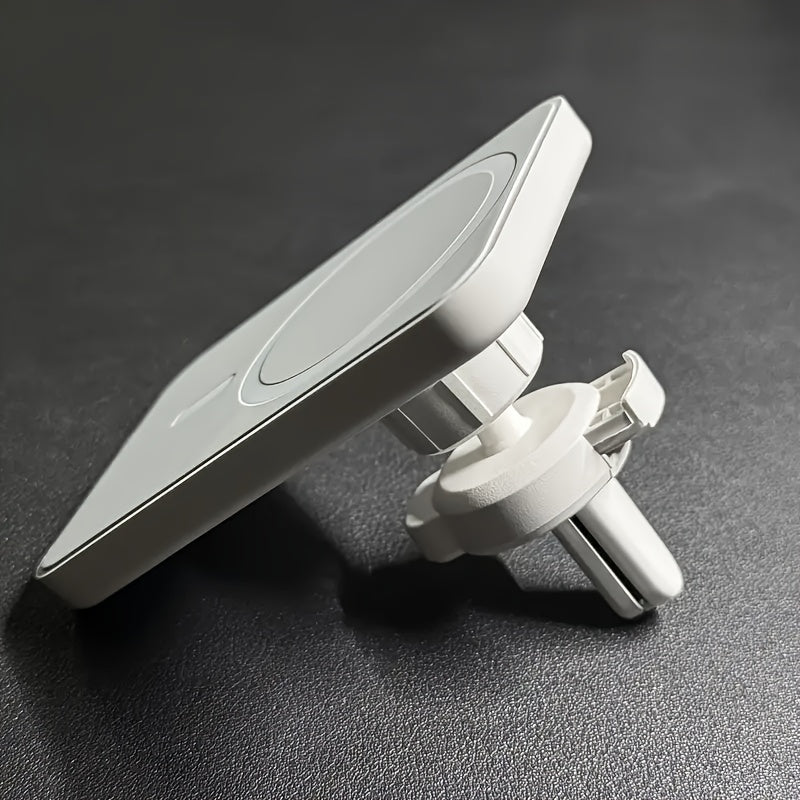 Magnitli simsiz avtomobil uchun quvvatlagich tutqich 15W tez quvvatlantirish sozlanadigan USB Type-C