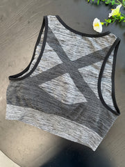 Бюстгальтер для женщин больших размеров безшовный дышащий для спорта, йоги и тренировок, поддержка