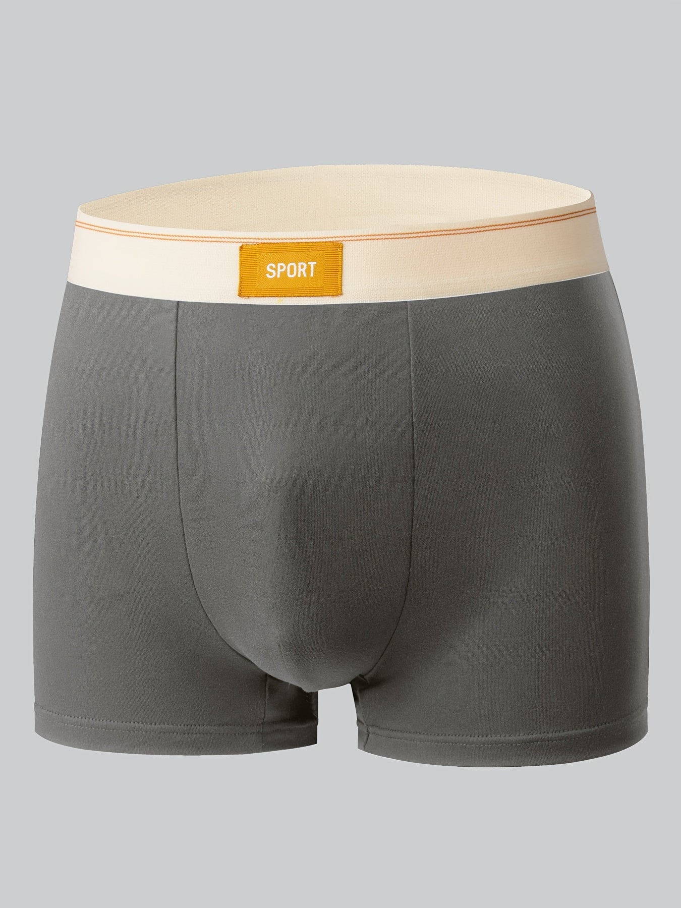 Men's Boxer Briefs Breathable Soft Polyester Elastane Casual Flat Leg Stretch