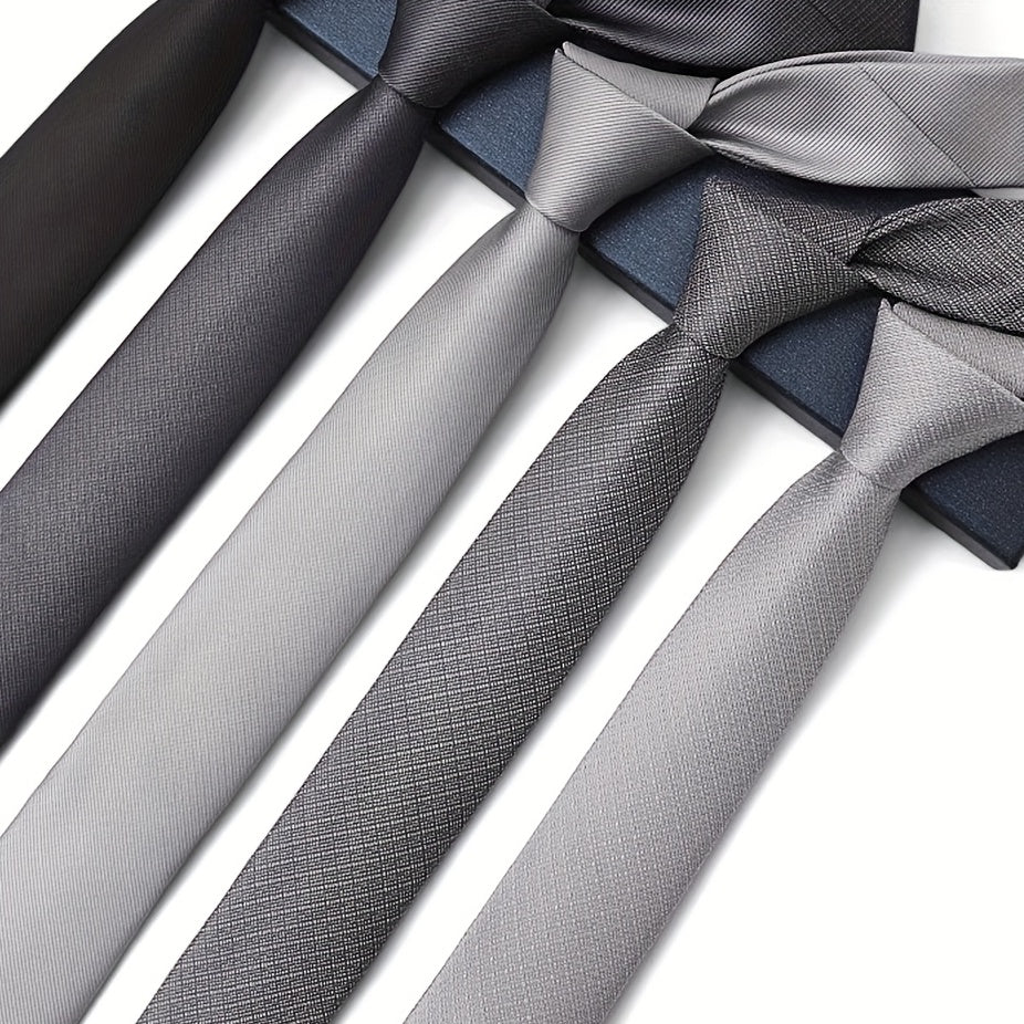 Men's Formal Tie 8cm Jacquard Business Meeting Party Wear for Men and Women