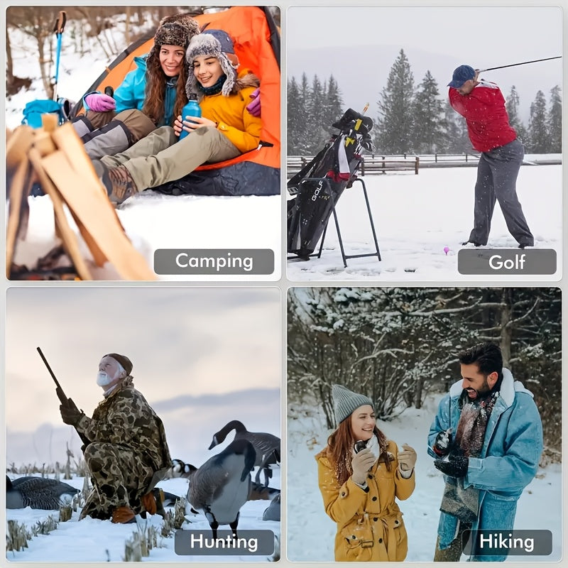 Rechargeable Hand Warmers Set for Camping Outdoor Portable USB Heated