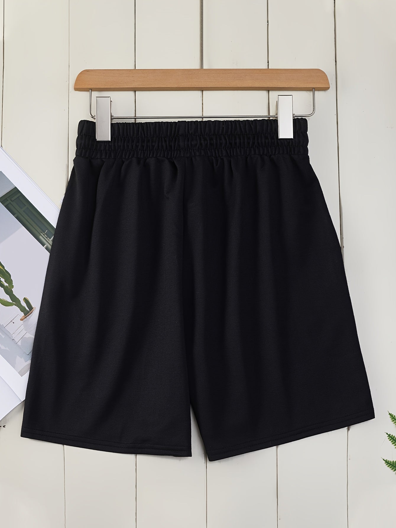 Женские спортивные шорты больших размеров с карманами, на шнурке, повседневные для тренировок