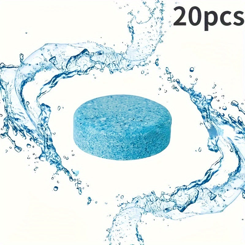 Windshield Cleaner Tablets for All Vehicles Instant Fog and Dirt Removal