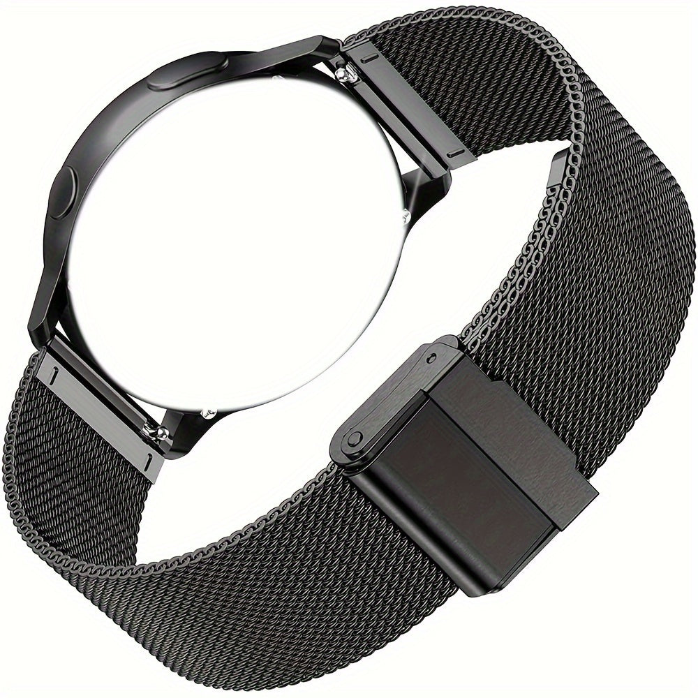 Correa de reloj de malla de acero inoxidable de 22mm para Amazfit GTR 4 3 Pro Bip 5 Modelos