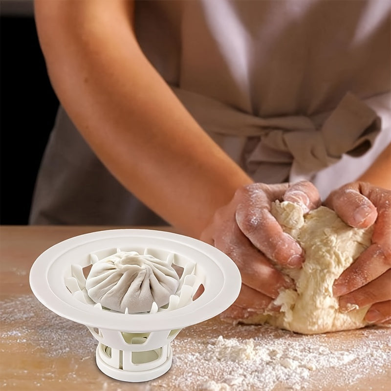 Flower Shaped Dumpling Maker Plastic Pastry Pie Mold for Homemade Buns and Dumplings