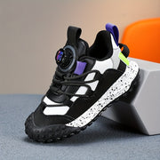 Детские повседневные спортивные кроссовки для мальчиков и девочек, осень-зима, низкий топ, подошва из ТПР