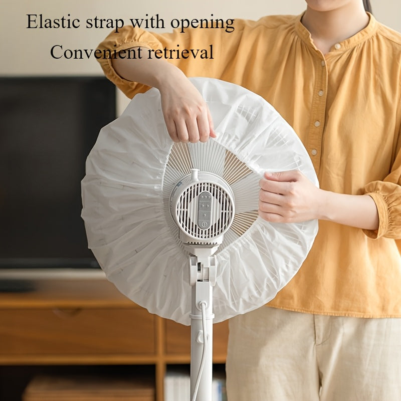 Electric Fan Dust Cover Waterproof All-Weather Universal Fit Elastic Retrievable