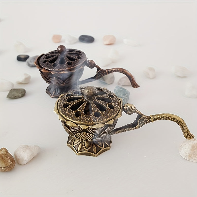 Small Handheld Incense Burner for Home Decoration
